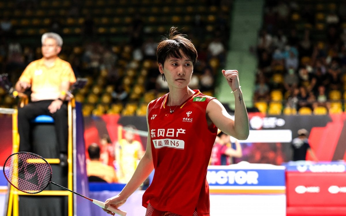 Badminton: Chinese shuttlers reach three finals in Thailand Open