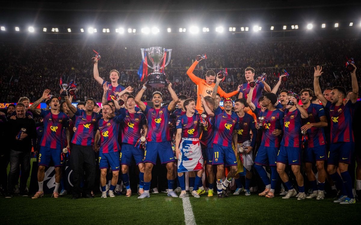Barca secures La Liga title with Clasico win
