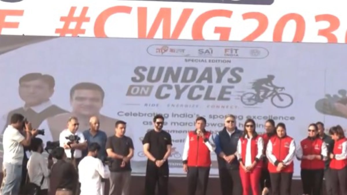 Commonwealth Games Day celebrated with Fit India cycling events in Delhi, Gujarat