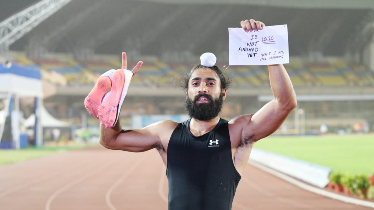 'Entire Punjab takes pride': Punjab CM Mann hails Gurindervir Singh after historic 10.09s NR run