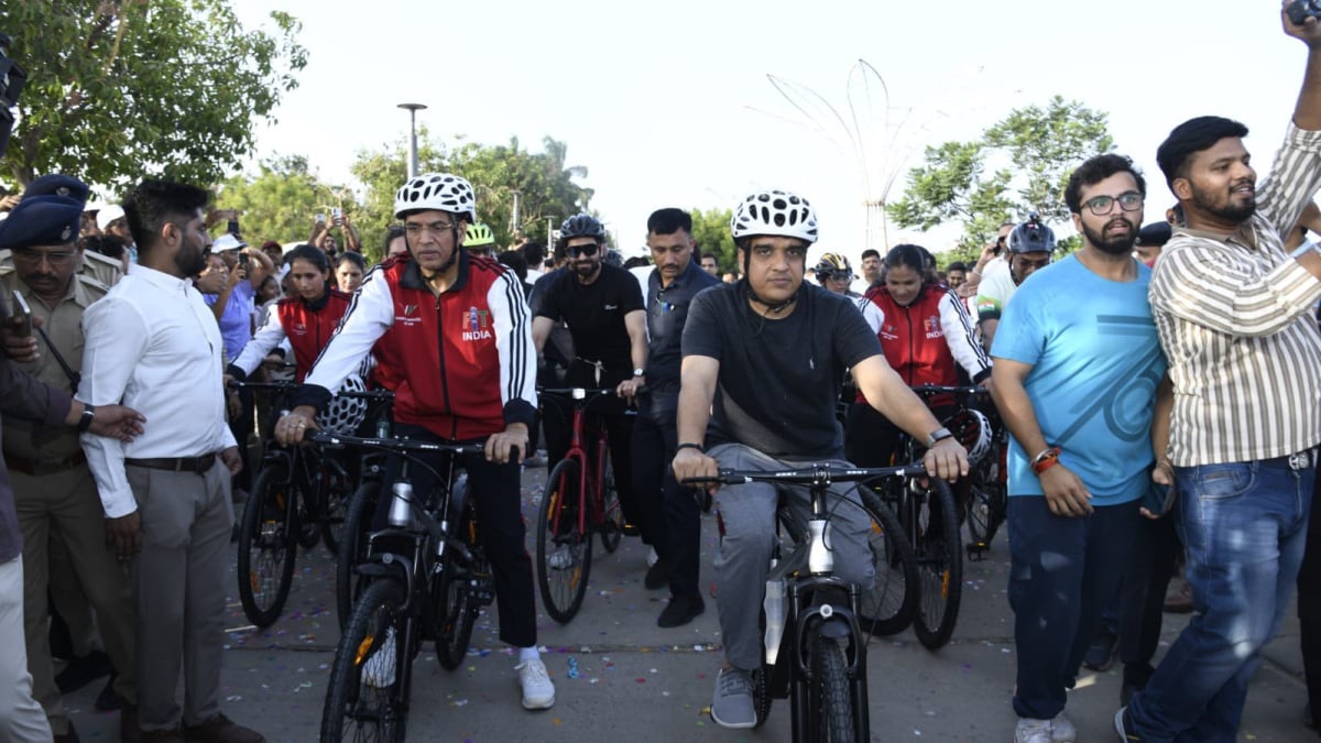 Fit citizens essential for Viksit Bharat, says Minister Mandaviya at Ahmedabad event