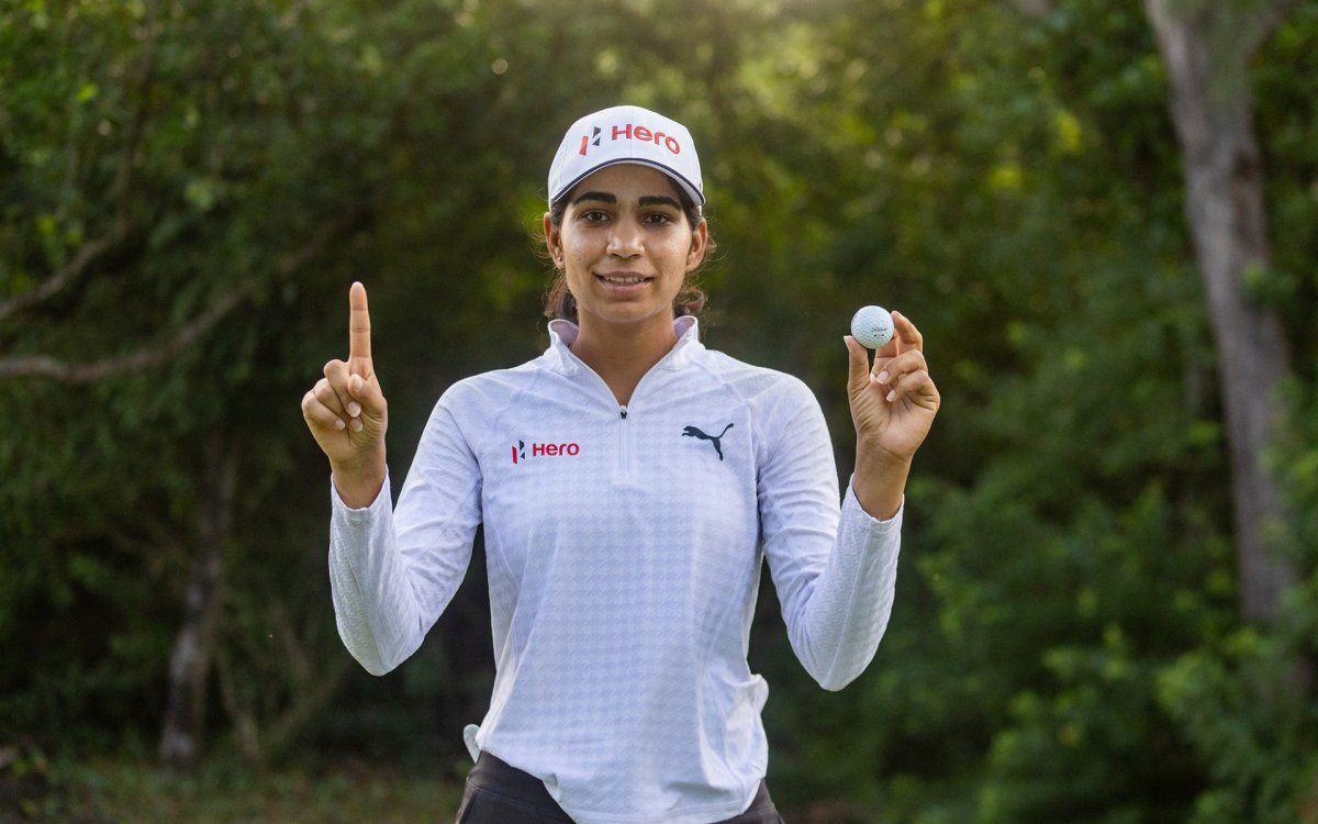 Golf: Diksha shines with stunning ace to open strong in Mauritius