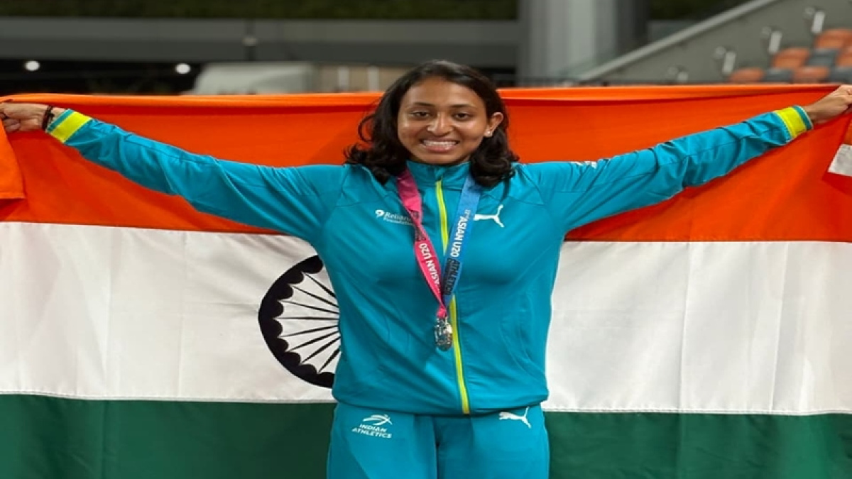 Gujarat farm labourer's daughter Kajal Vaja sprints to silver at Asian U-20 Athletics Championships