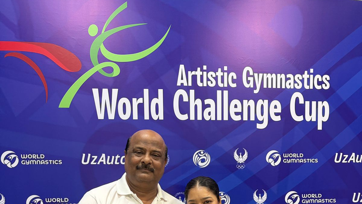 Gymnastics: India's Pranati Nayak clinches silver at FIG World Challenge Cup