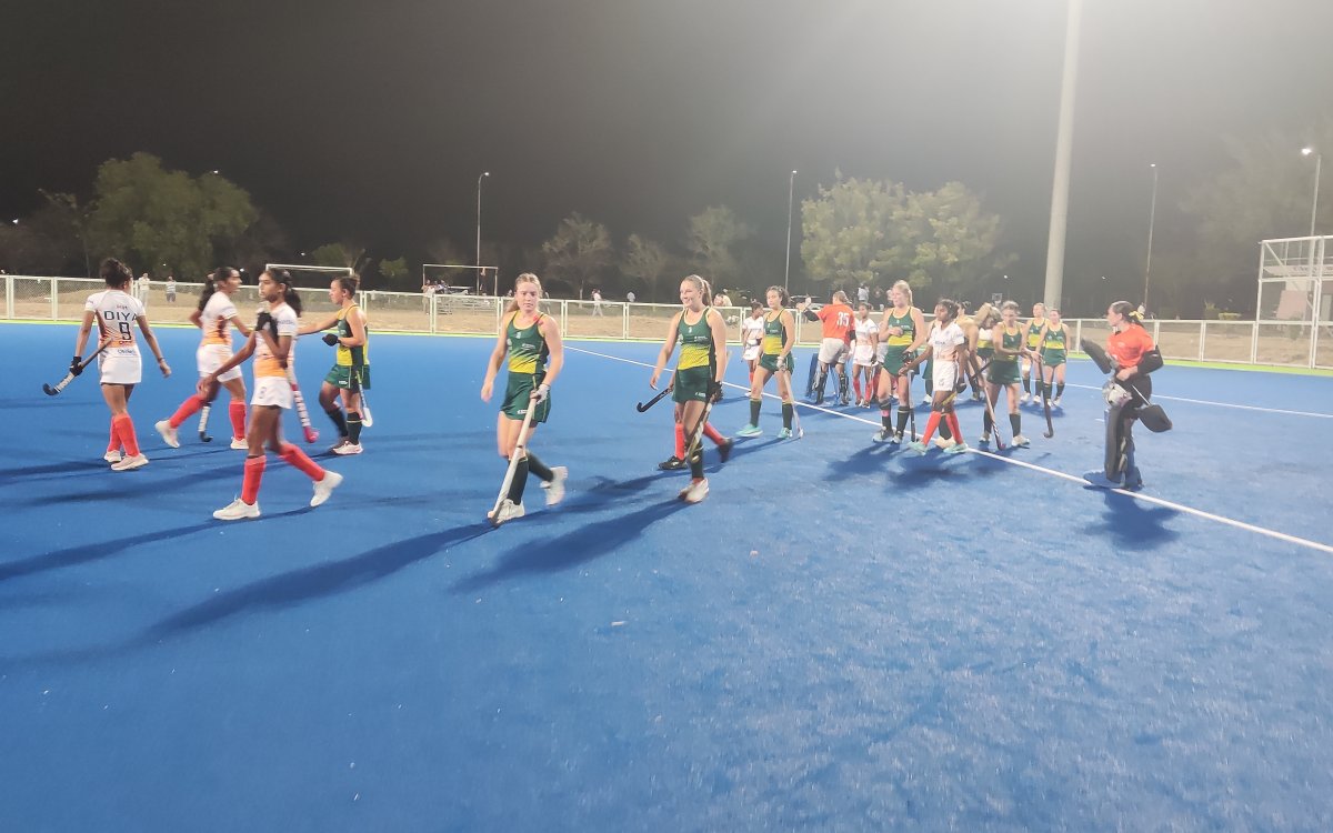 Hockey: India U18 men defeat Australia 6-3 to level series; women lose 2-1