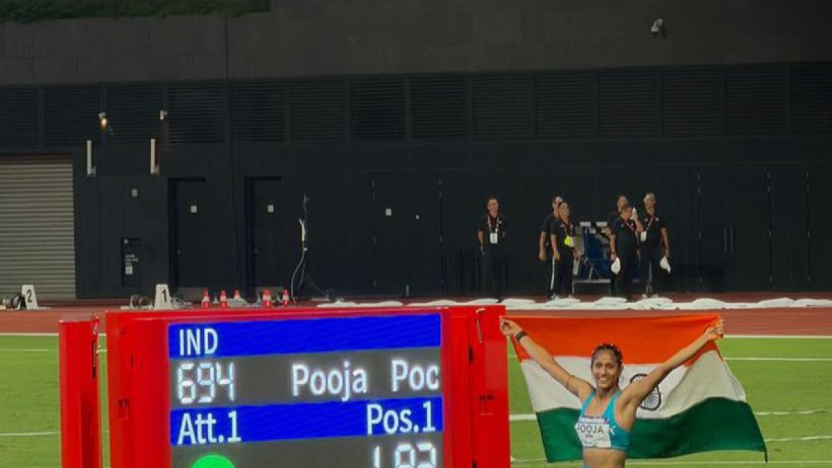 'India is proud of you': Raksha Khadse hails Pooja's stellar performance at U20 Athletics Championsh