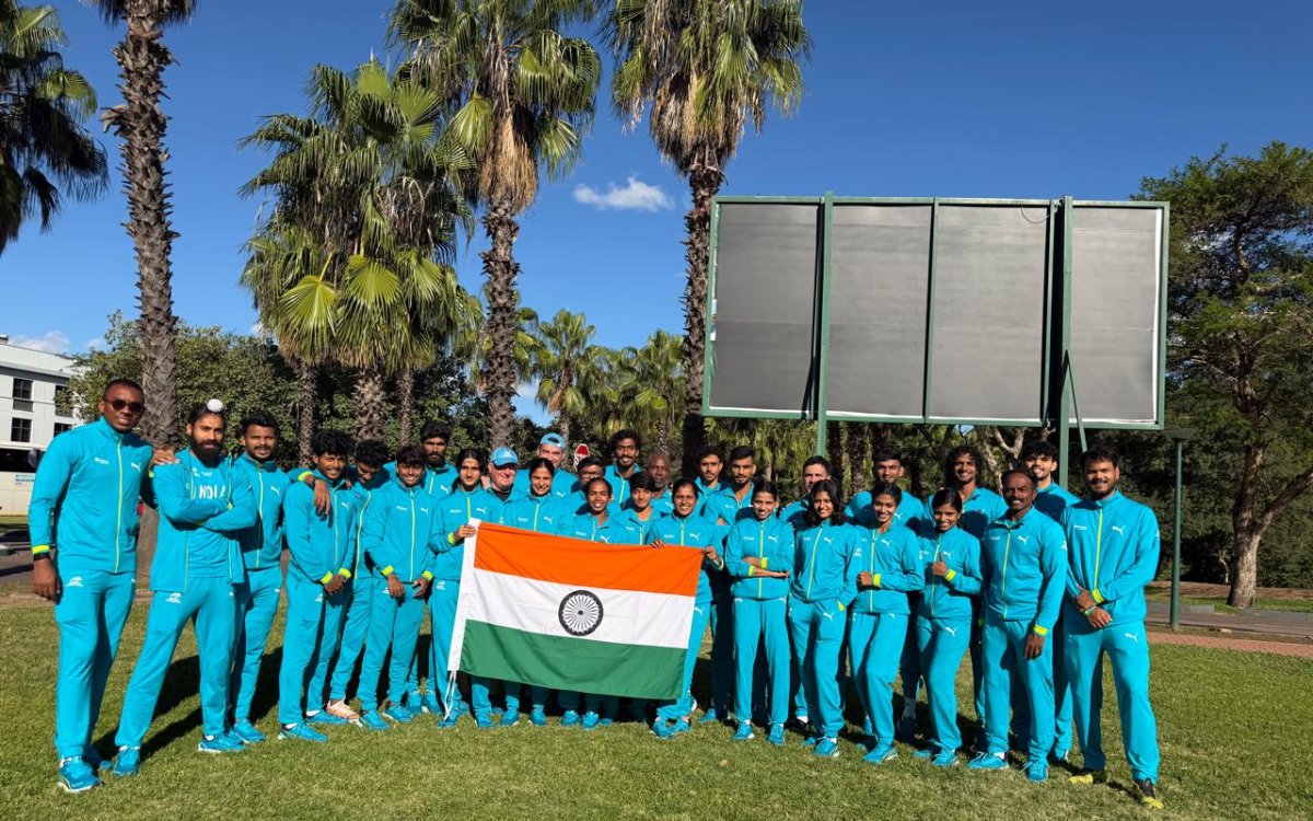 Indian athletes ready to showcase their prowess at global relay carnival in Gaborone