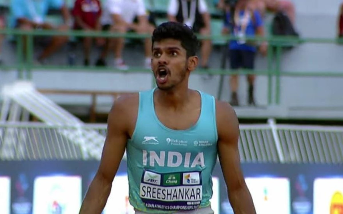 Indian Athletics Series: Sreeshankar stamps his authority in men’s long jump