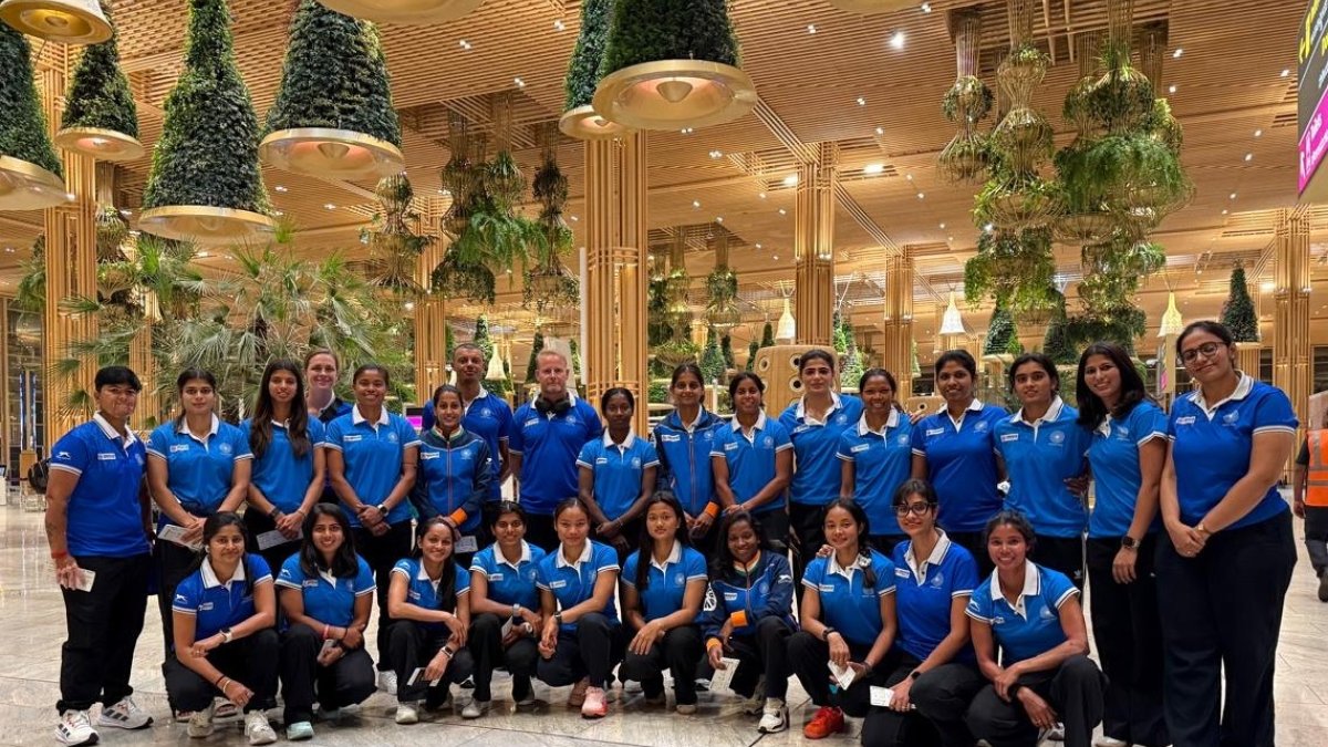 Indian women's team departs for crucial Australia tour ahead of FIH Nations Cup