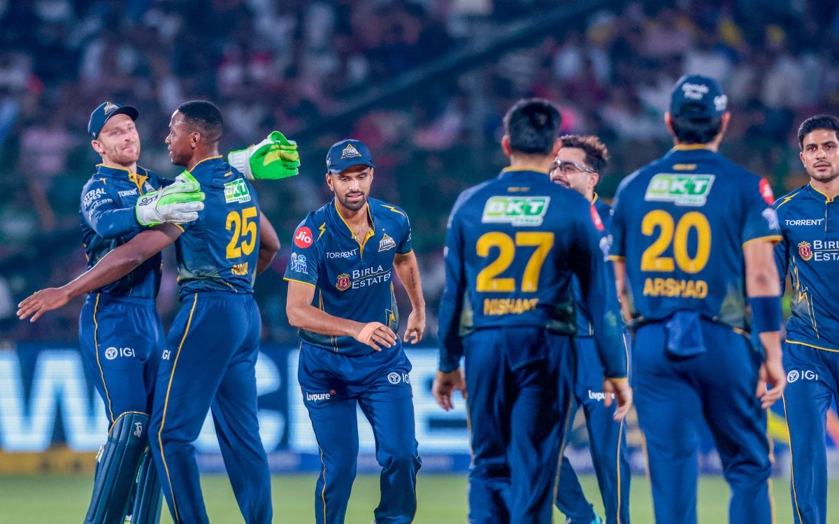 IPL 2024: Rashid’s four-fer, Gill’s 84 help GT thrash RR by 77-run