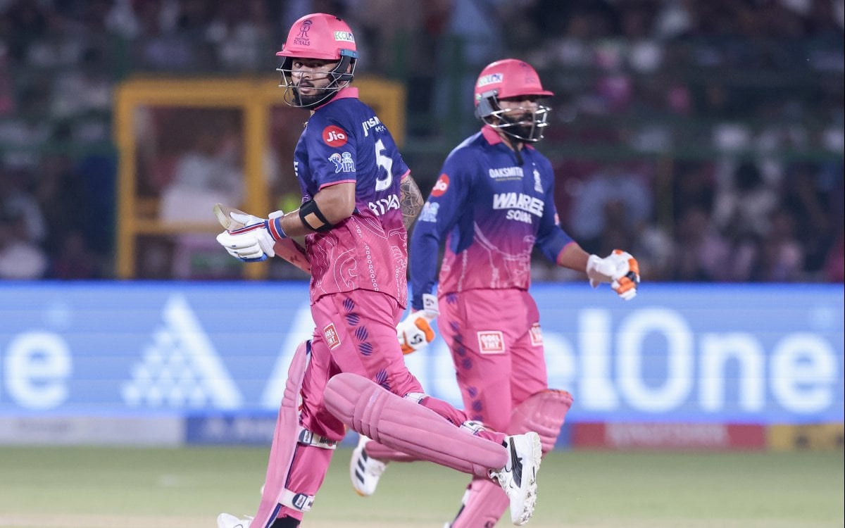 IPL 2026: 'Just to get 8–9 an over off spinners', says Parag on Jadeja call