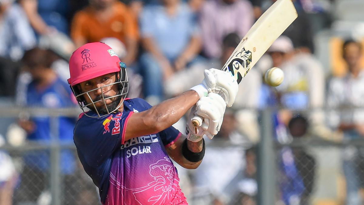 IPL 2026: Rajasthan Royals post 205/8 in must-win clash vs MI
