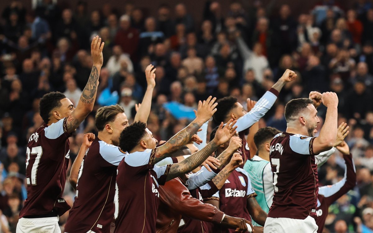 John McGinn double takes Aston Villa's to Europa League final