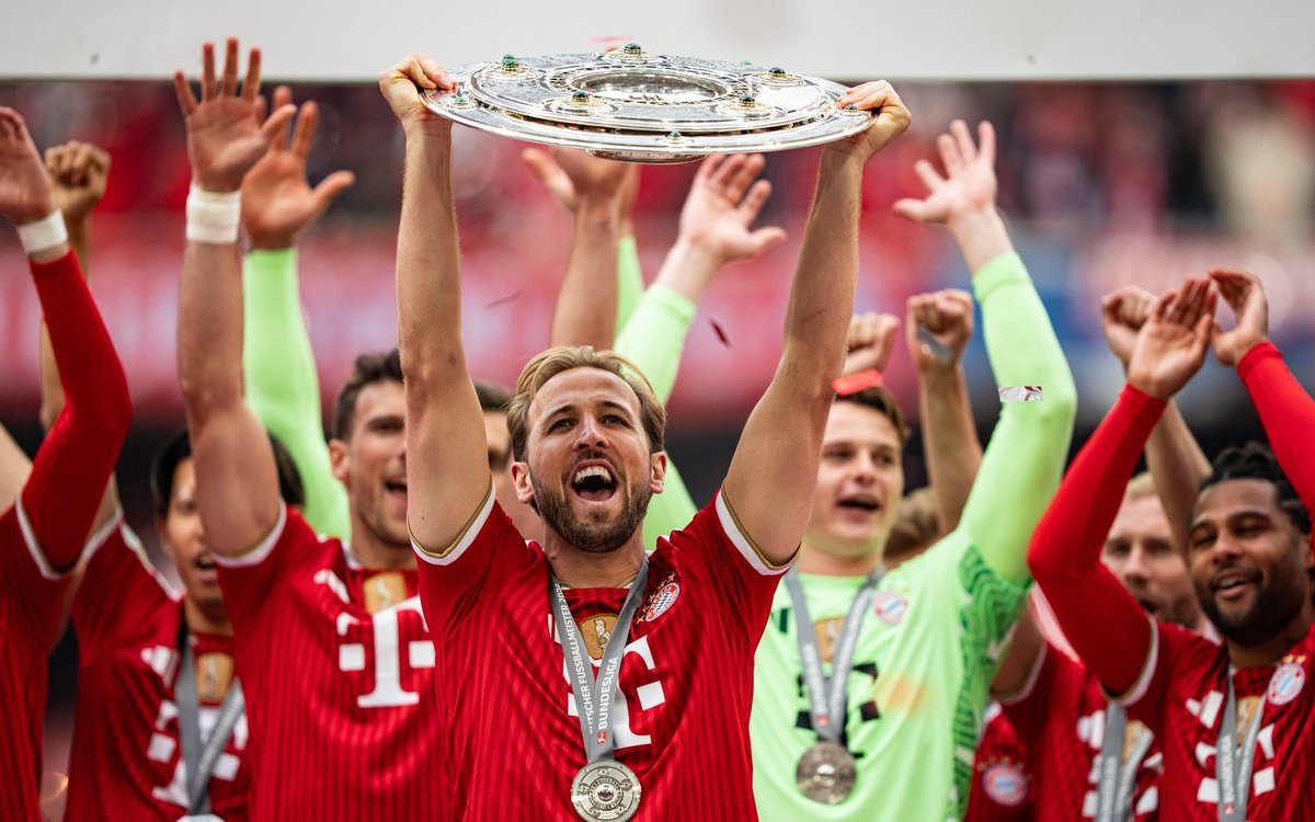 Kane treble powers Bayern in final-day Cologne clash