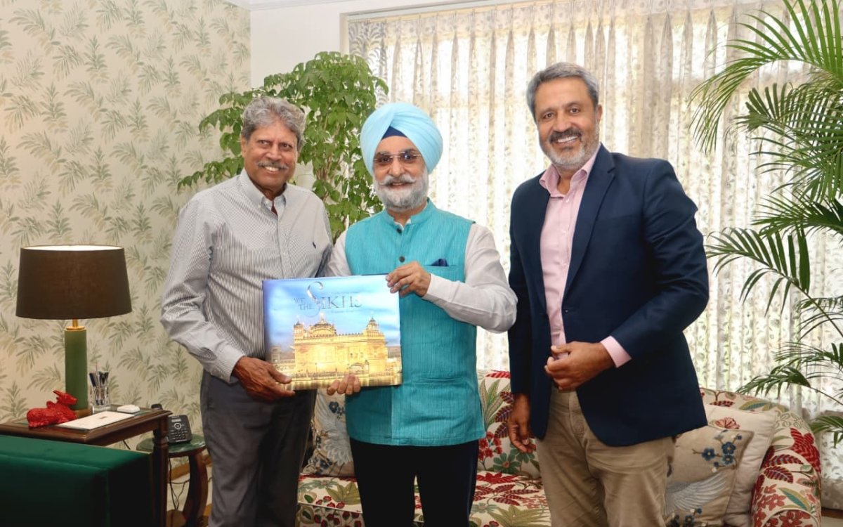 Kapil Dev, Amandeep Johl meet Delhi Lt Governor; discuss golf’s role in Delhi’s global-city vision