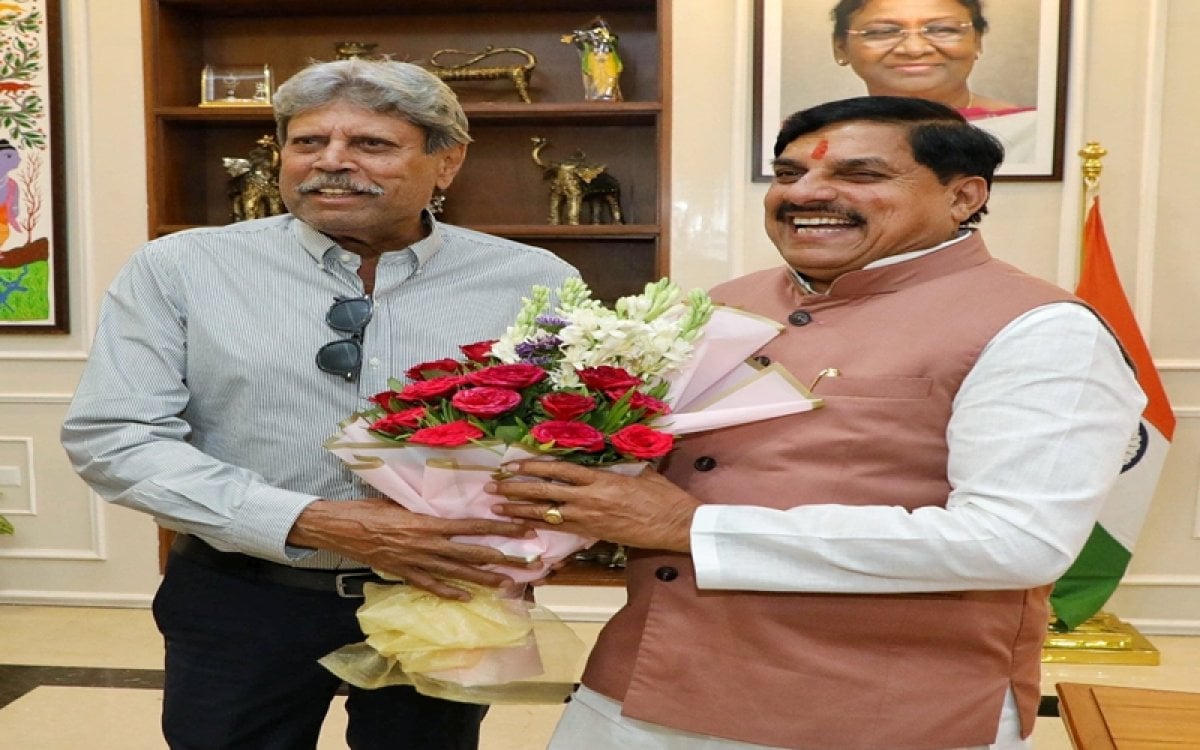 Kapil Dev meets MP CM Mohan Yadav, offers support for development of cricket talent