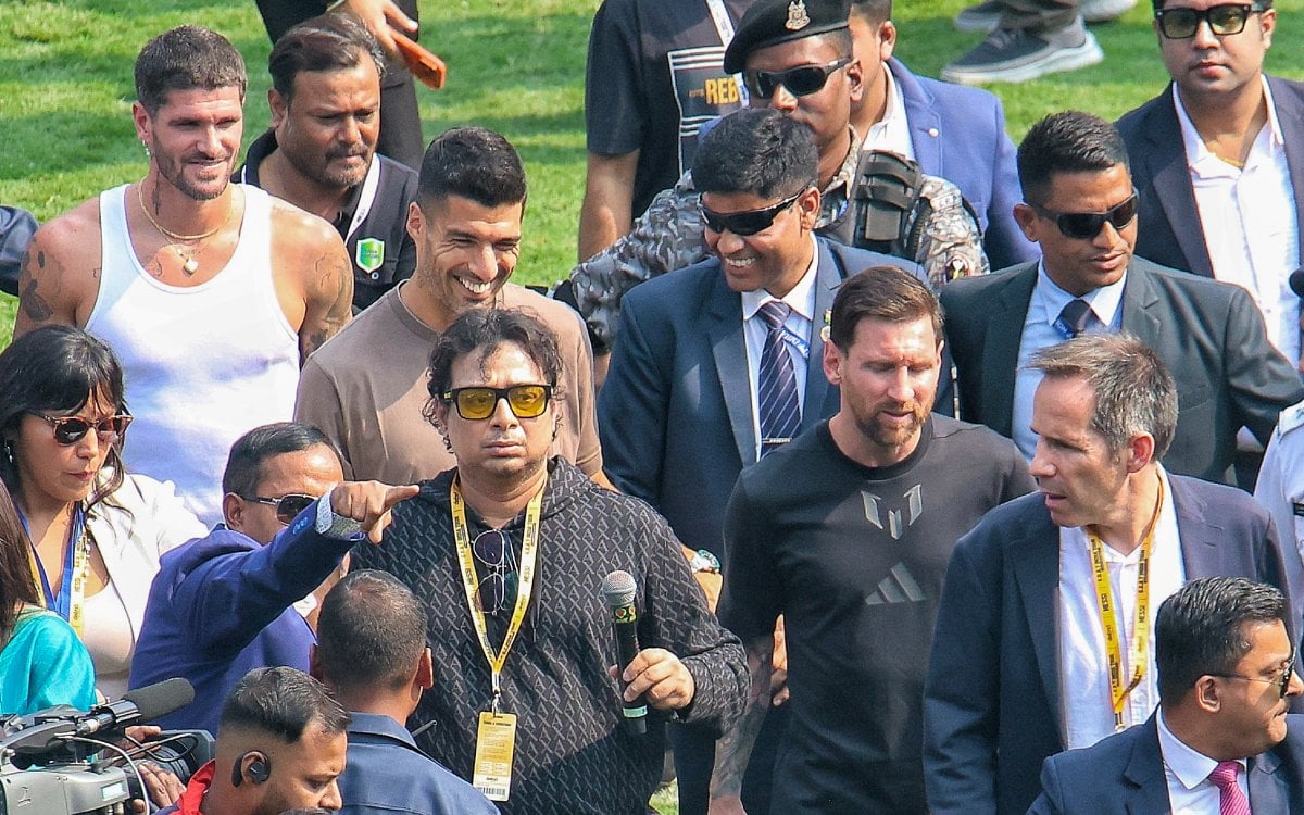 ‘Messi was unhappy, protested my arrest’: Event organiser Satadru Dutta claims over football icon’s