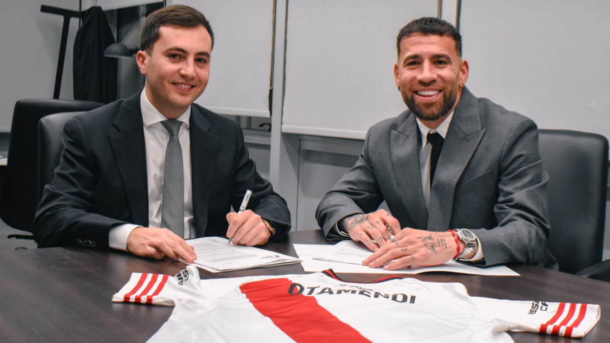 Nicolas Otamendi joins River Plate