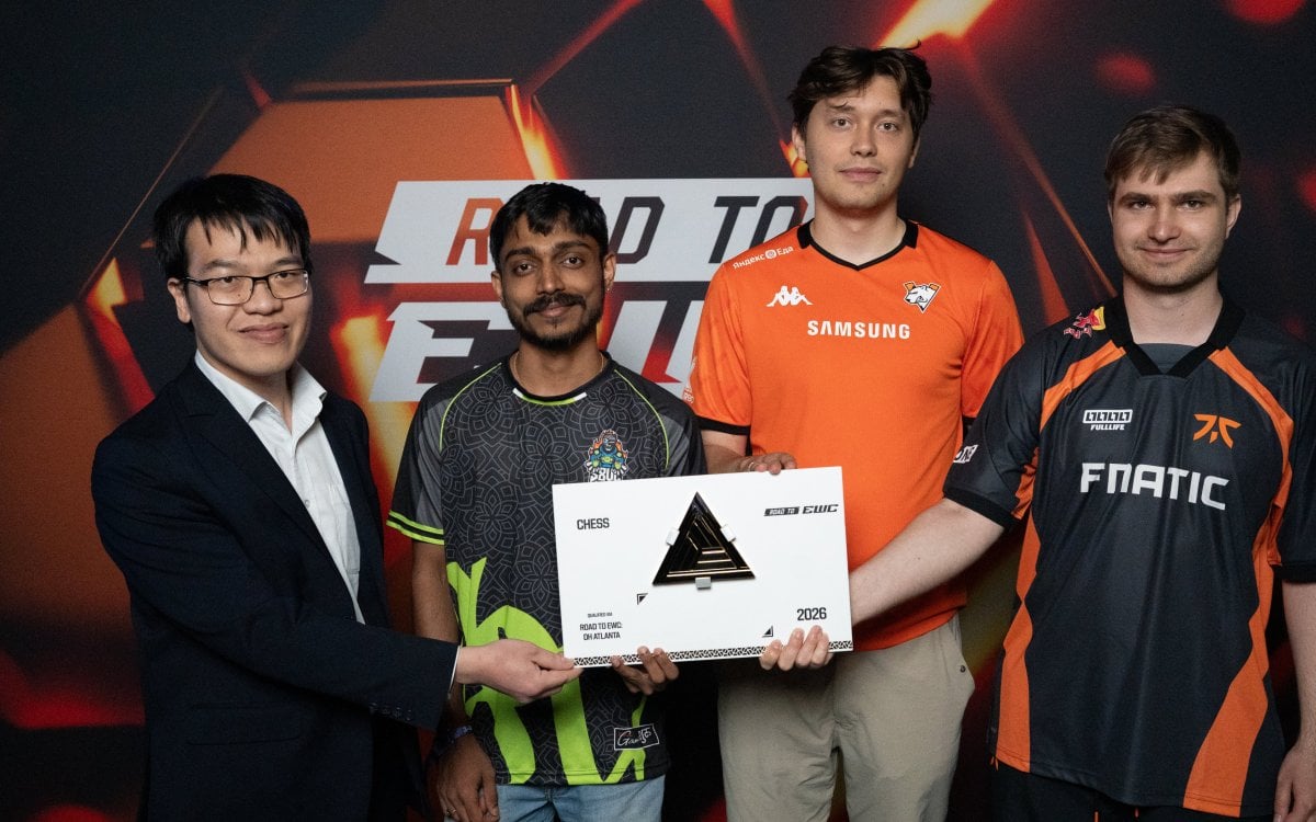 S8UL’s Aravindh Chithambaram becomes first Indian chess player to qualify for Esports World Cup 2026