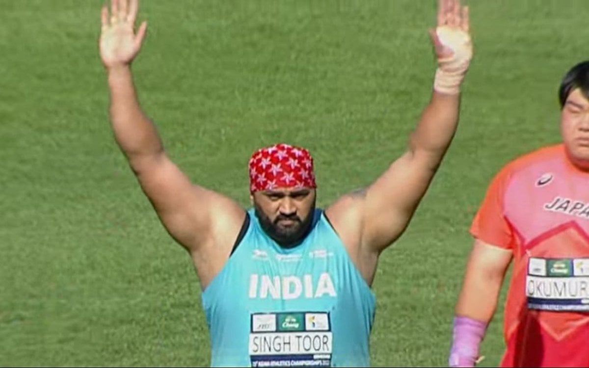 Seasoned thrower Tajinderpal Singh Toor wins shot put title at Sangrur-leg of Indian Athletics Serie