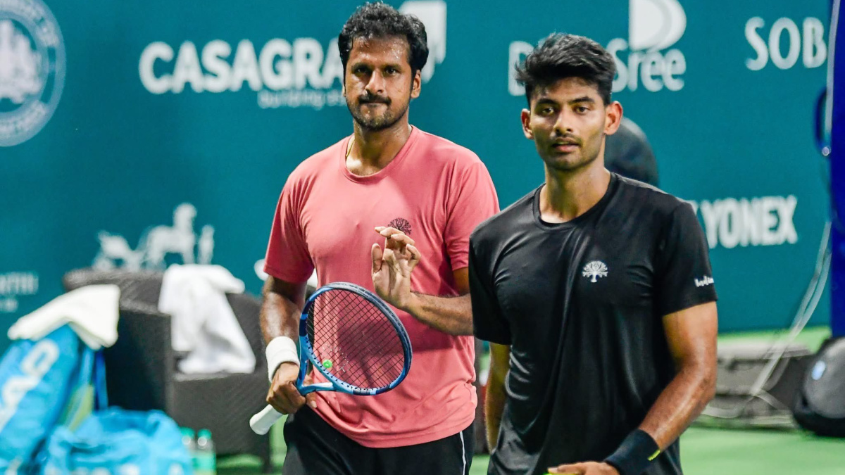 SM Krishna Open: Adil Kalyanpur/Mukund Sasikumar win men's doubles title, claim maiden ATP Challenge