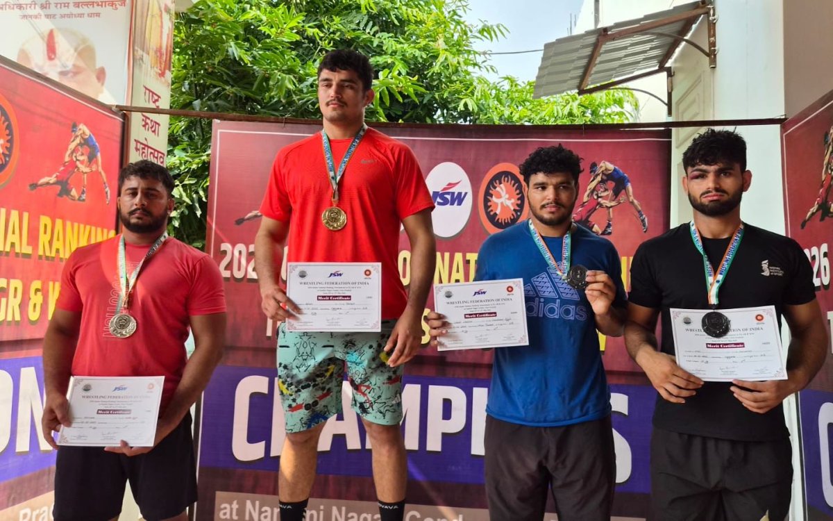 Sn Open Ranking: Men's Greco-Roman concludes; women's wrestling knockout stage underway