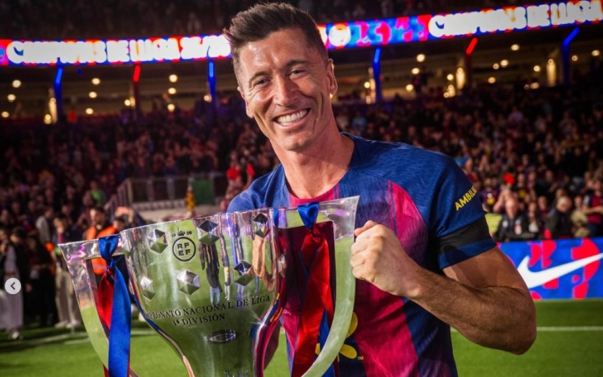 'The mission is complete’: Robert Lewandowski confirms Barcelona exit at the end of season