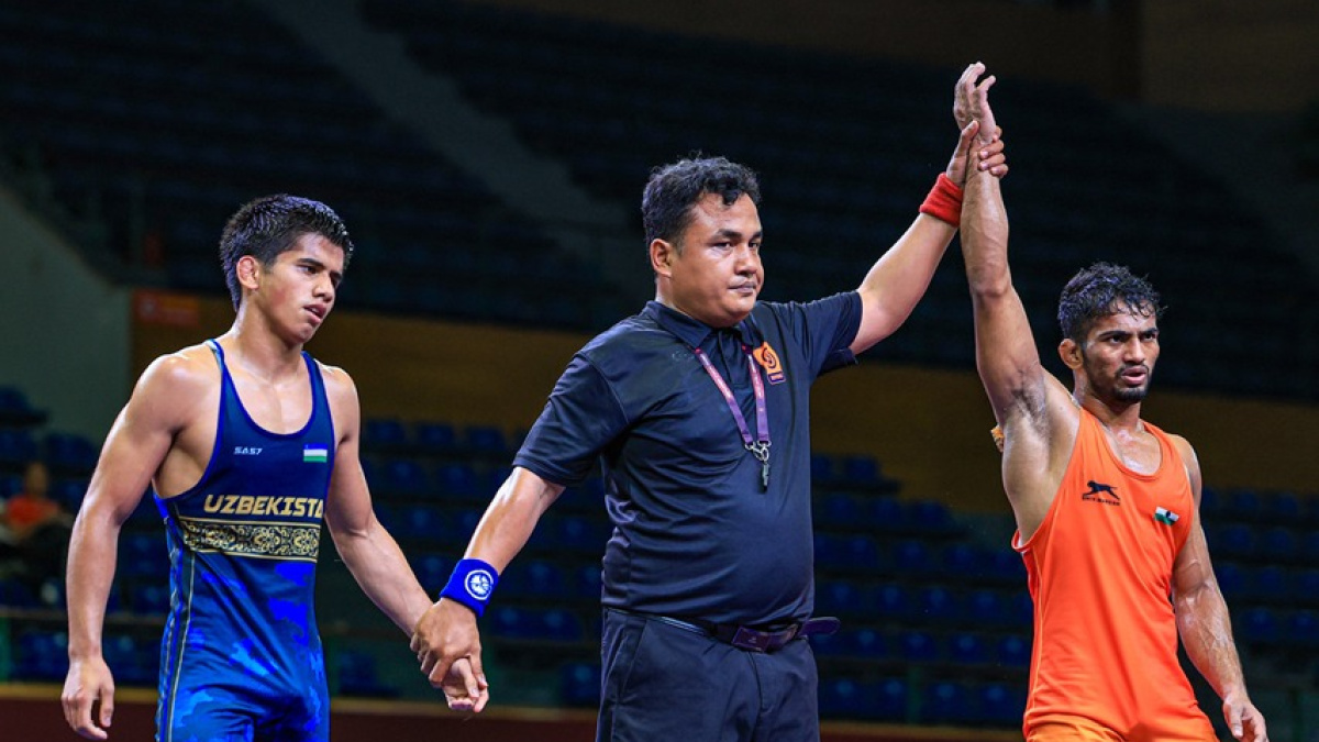 U23 Asian C'ship: Akshay and Vicky strike gold in freestyle as Indian women eye historic medal rush