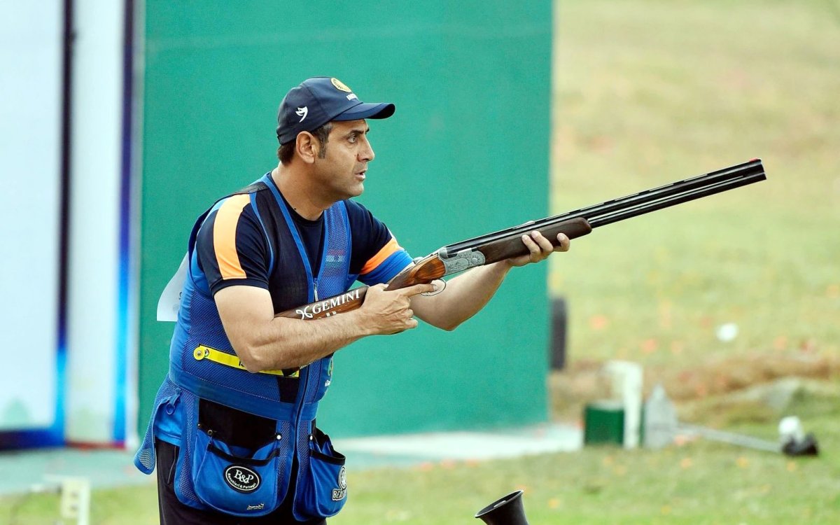 World Cup Shotgun Almaty: Shapath Bharadwaj hits two perfect series to finish Day One as best Indian