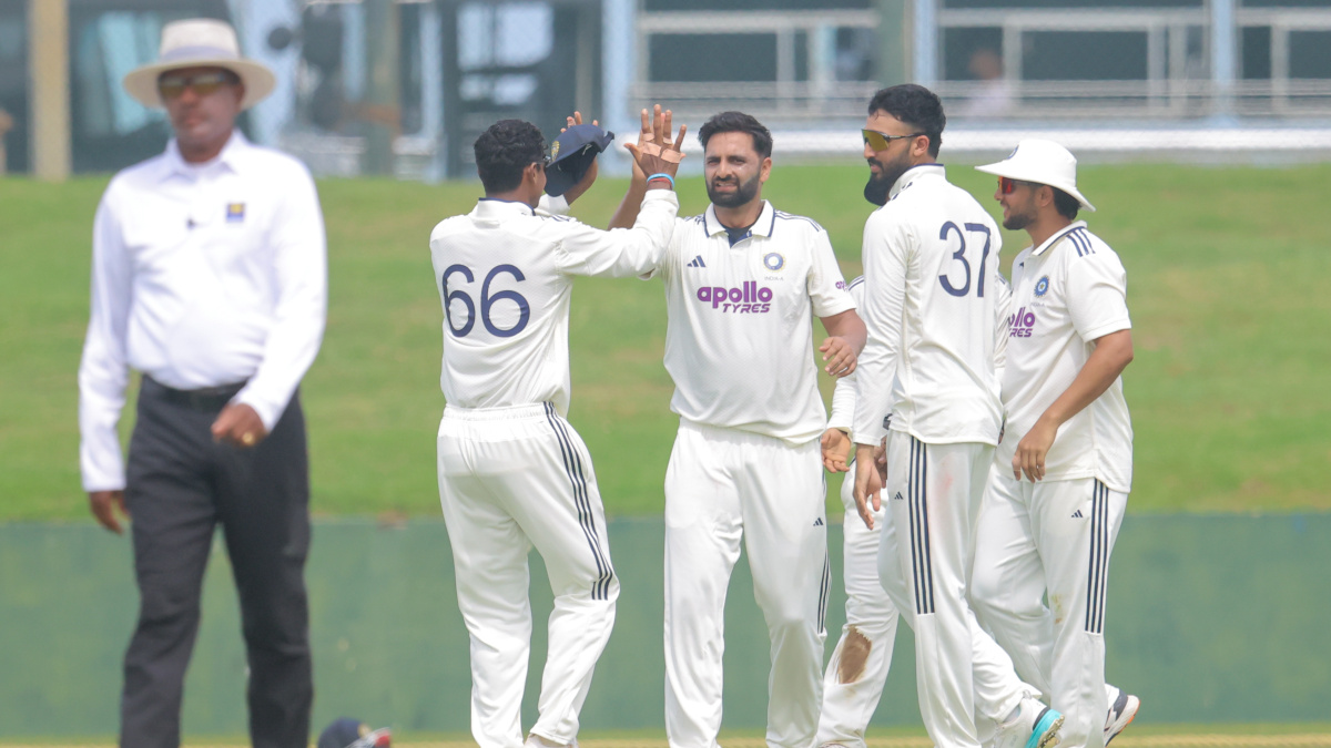 Auqib Nabi’s four-wicket haul hands India A crucial 122-run lead against Sri Lanka A