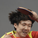 China appoints Wang Chuqin as captain of men's table tennis