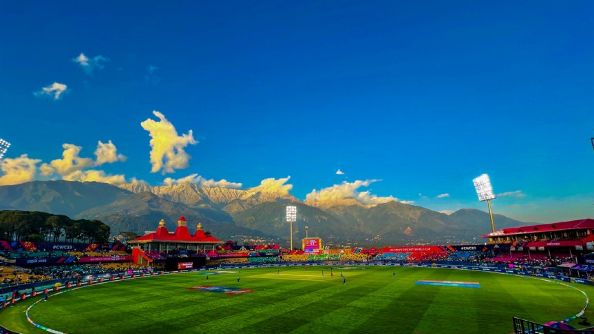 Cricket, spirituality come together ahead of ODI in Dharamsala!