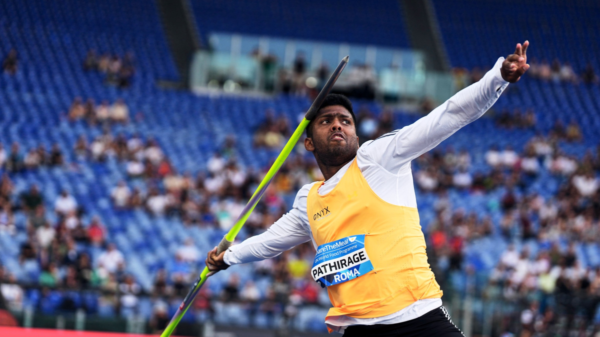 'Felt like a Sri Lankan festival,' says Javelin thrower Pathirage on world-leading 92.62m throw at R
