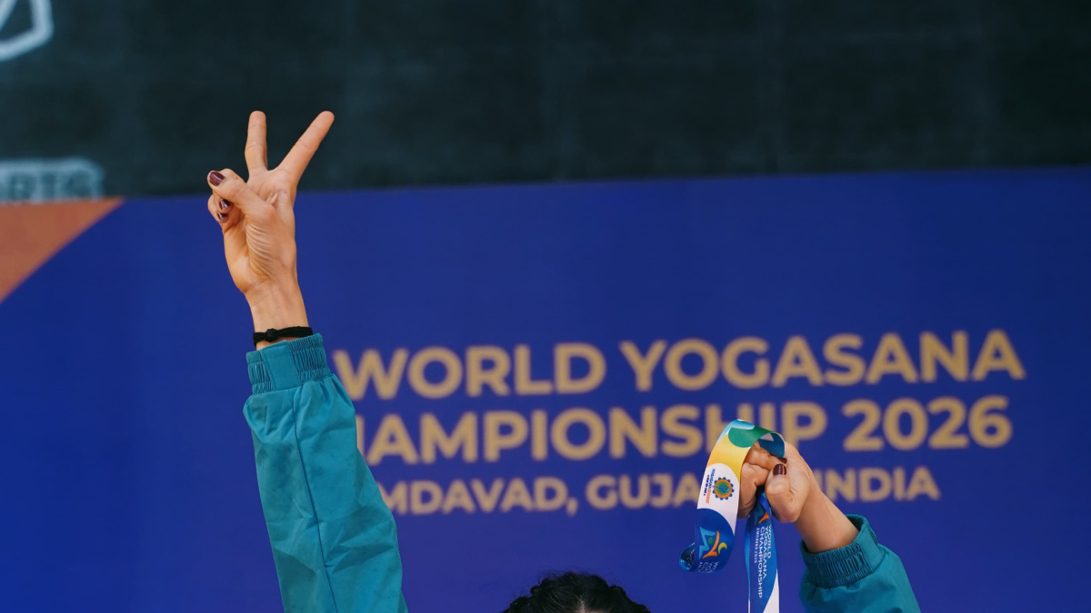 Gujarat’s Heena Rajgor leads India’s gold medal rush on penultimate day of World Yogasana Championsh