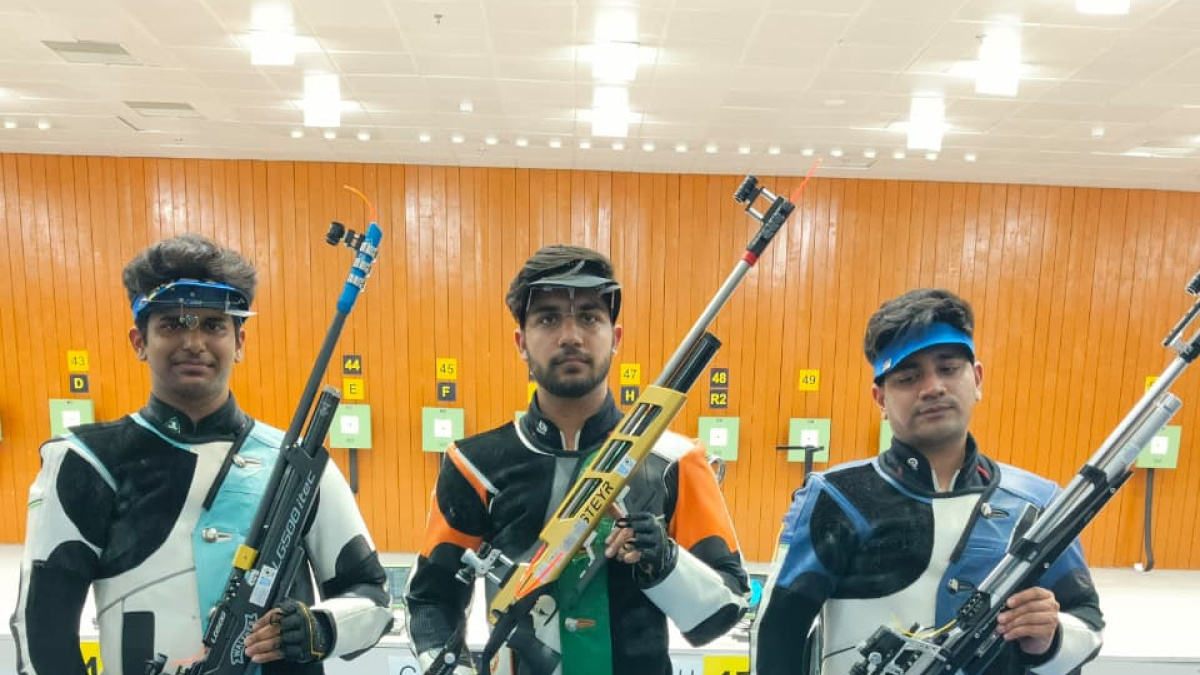 Himanshu, Deeksha and Suraj posts wins in Rifle/Pistol trials