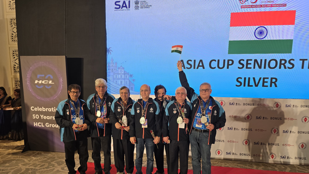 India sign off with four medals from Asia Cup Bridge Championships