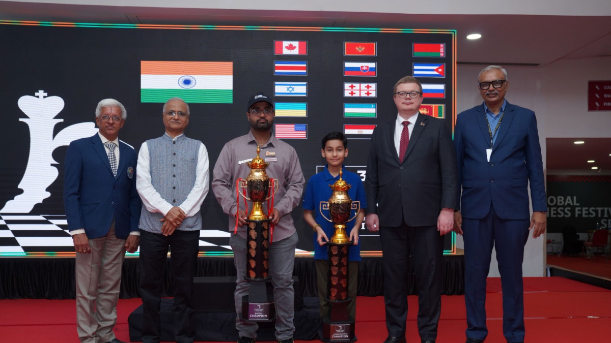 Iniyan Pa, Nithin, and Madhvendra emerge champions in Mumbai chess event
