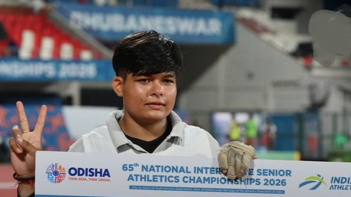 Inter-State Athletics: Anushka Yadav smashes National hammer throw record with 67.02m