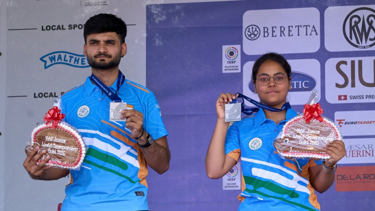 ISSF Junior WC: Vanshika Chaudhary, Shiva Narwal win silver as India continues to lead medal standin