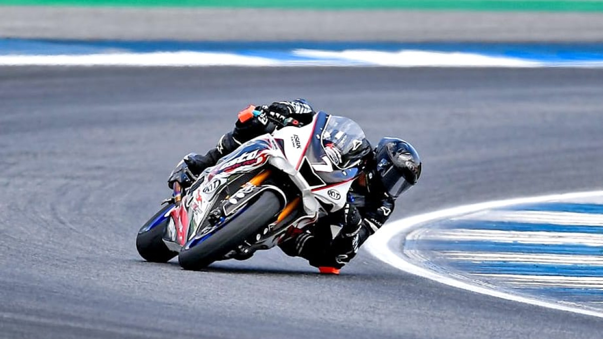 Johann Emmanuel secures points in European superbike championship; podium for Geoffrey in Thailand