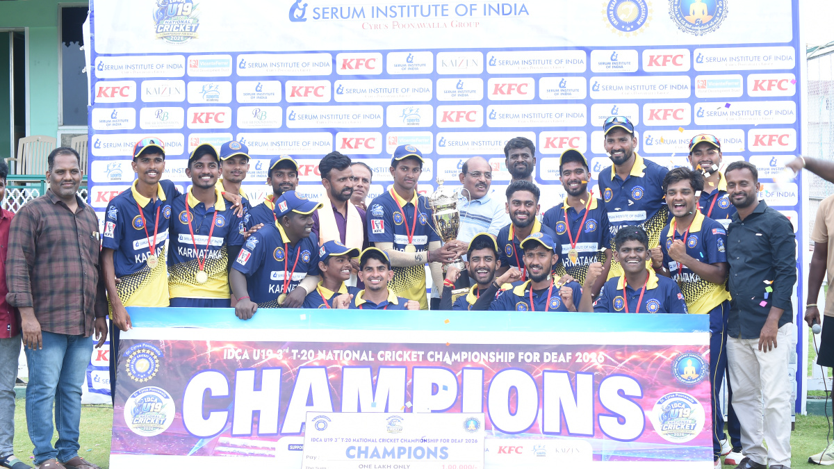 Karnataka clinch IDCA U-19 3rd T20 National Cricket Championship for Deaf 2026