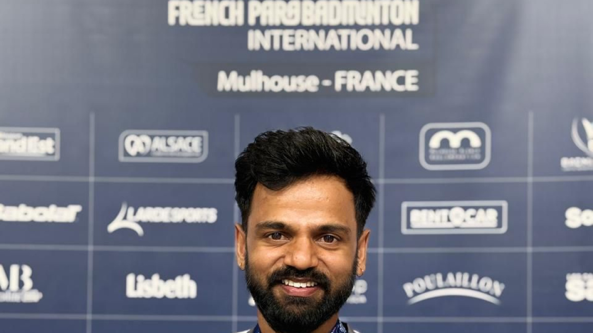 Krishna Nagar stuns Paralympic champion Charles Noakes French Para Badminton International gold