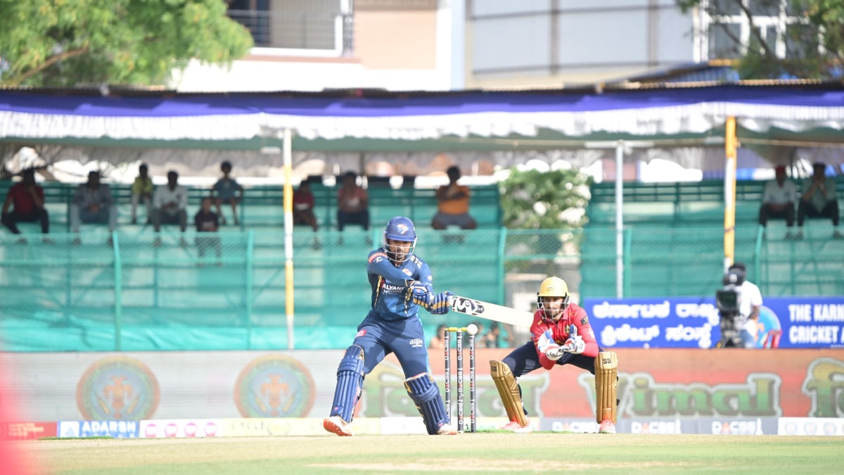 Maharaja Trophy KSCA T20: Rohan Patil steers Bengaluru Blasters to 7-wkt win over Shivamogga Yodhas