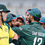 Mosaddek Hossain and Nahid Rana star as Bangladesh beat Australia after 21 years in ODI cricket