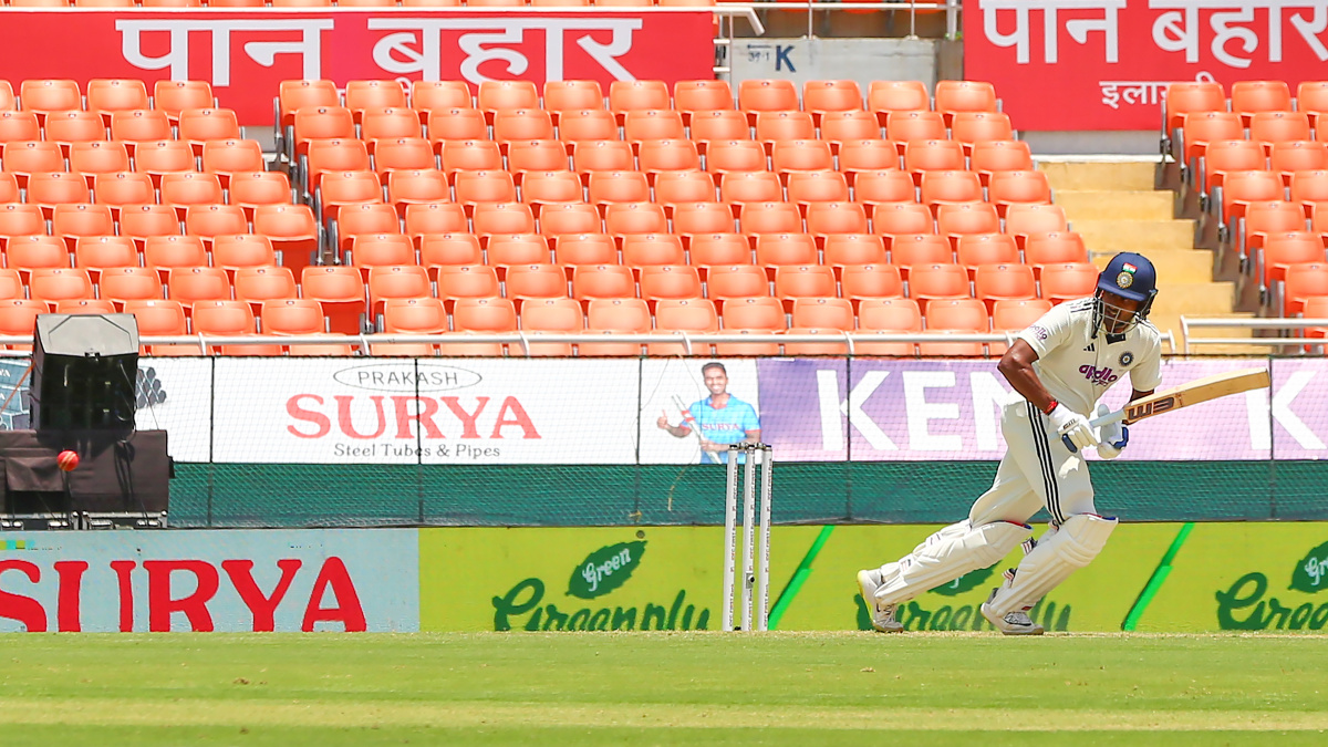 One-off-Test: Apart from that technical flaw, Sai Sudharsan looked very composed, says Saba Karim