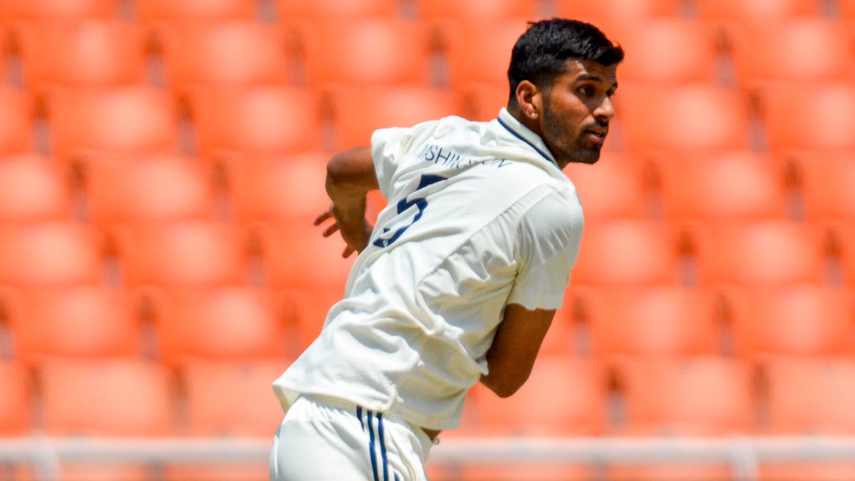 One-off Test: Sundar relishes return to red-ball, credits rhythm and discipline for game-turning spe