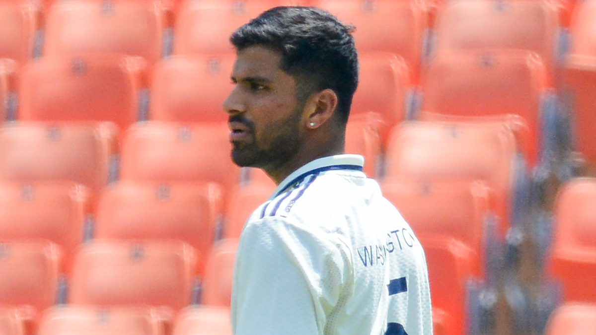 One-off Test: Sundar strikes thrice to reduce Afghanistan to 98/5 at tea