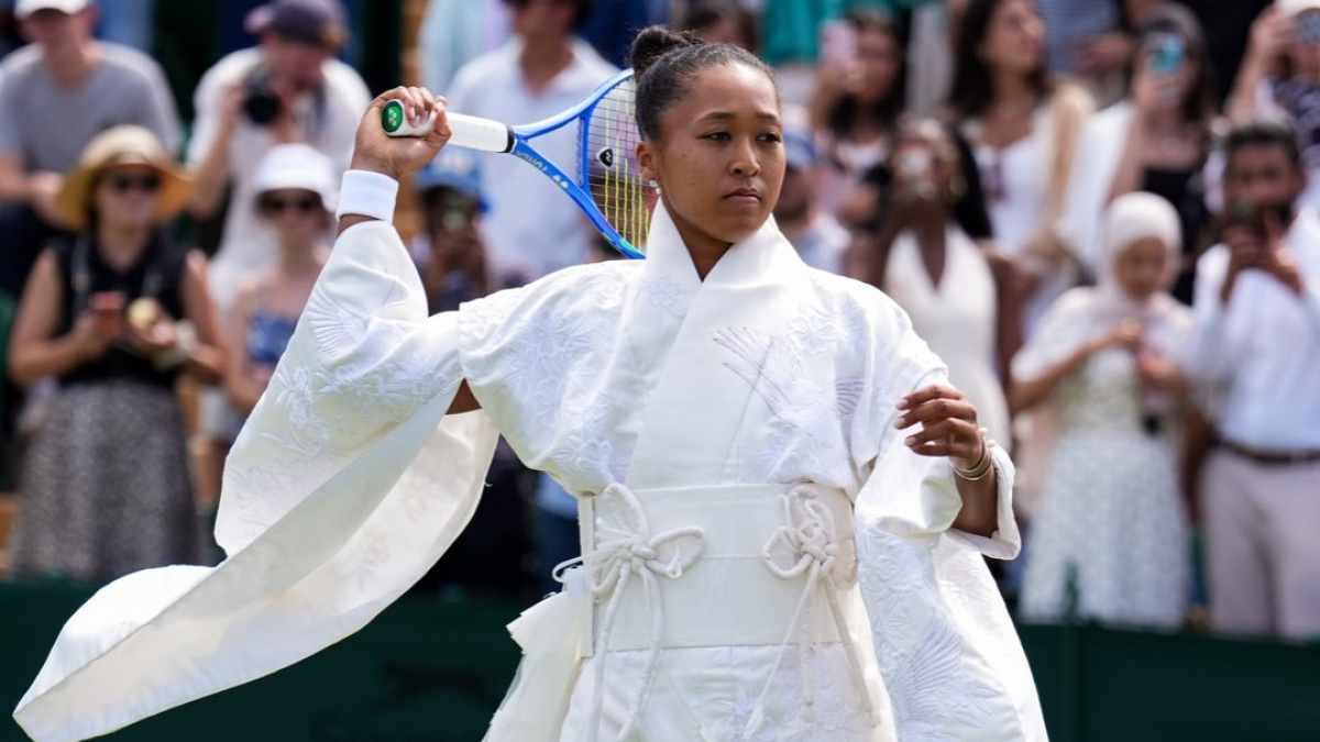 Osaka slays in Kill Bill-inspired kimono at Wimbledon opener
