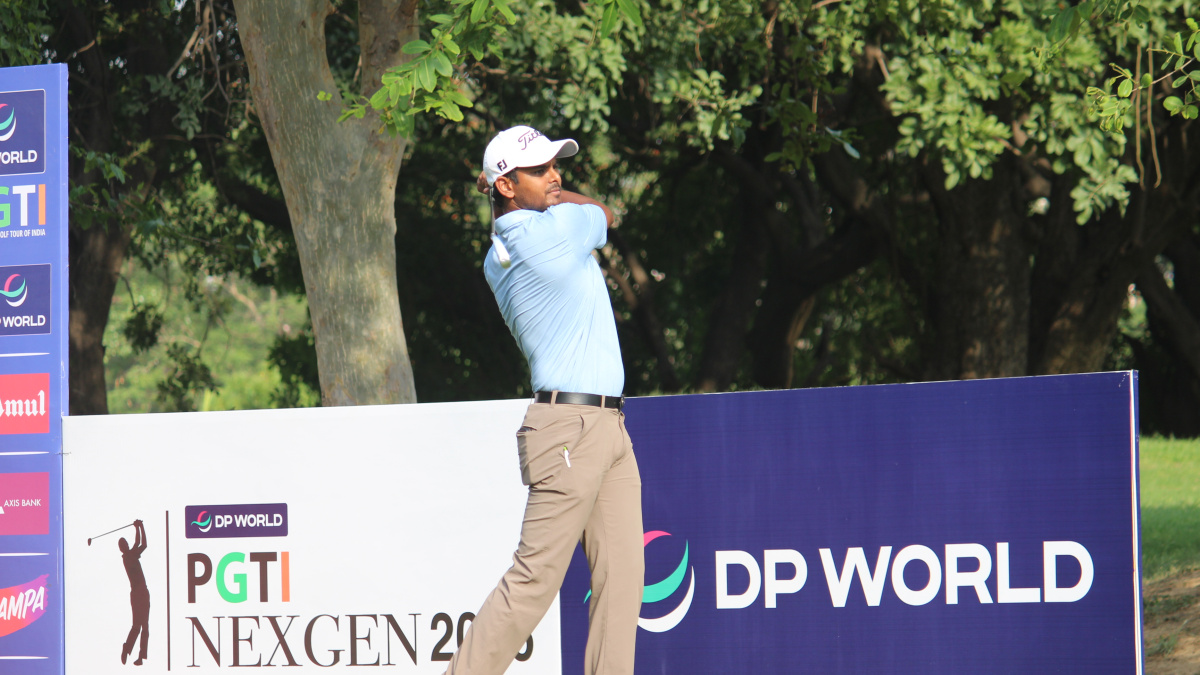 PGTI NexGen Varanasi: Sunit Chowrasia shoots course record 64 to lead by two shots after second roun