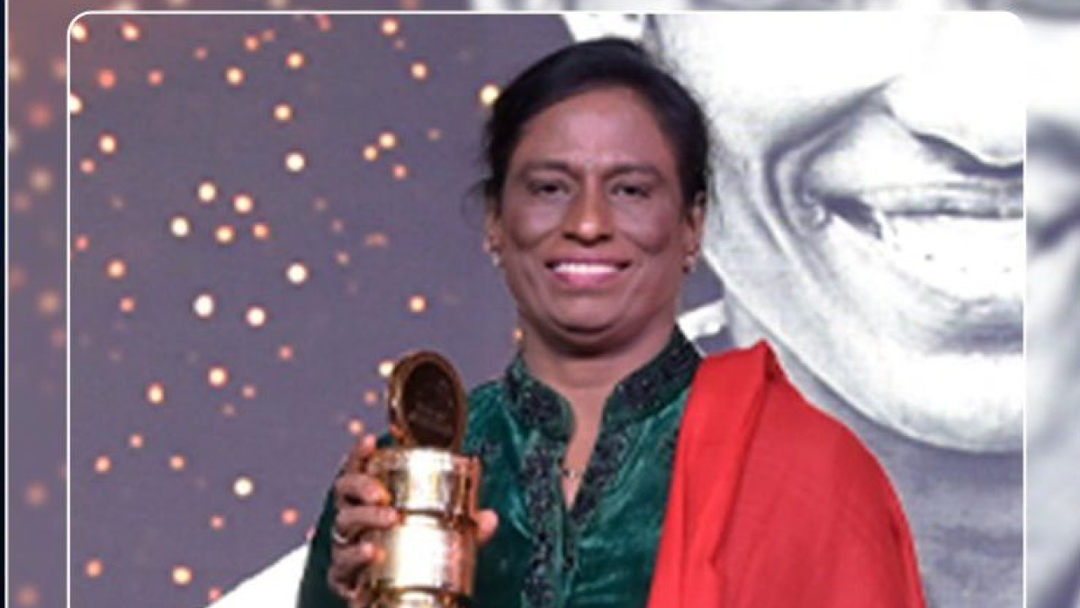 PT Usha honoured with Lifetime Achievement Award at inaugural Indian Athletics Awards